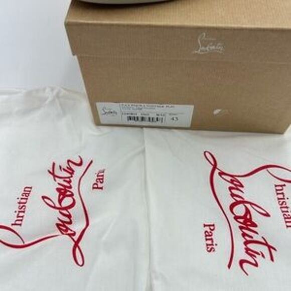 Men's Christian Louboutin F. A. V. Fique slip on sneakers size 43 made in Italy. - Picture 11 of 14